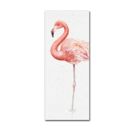 Lisa Audit 'Gracefully Pink VII' Canvas Art,14x32